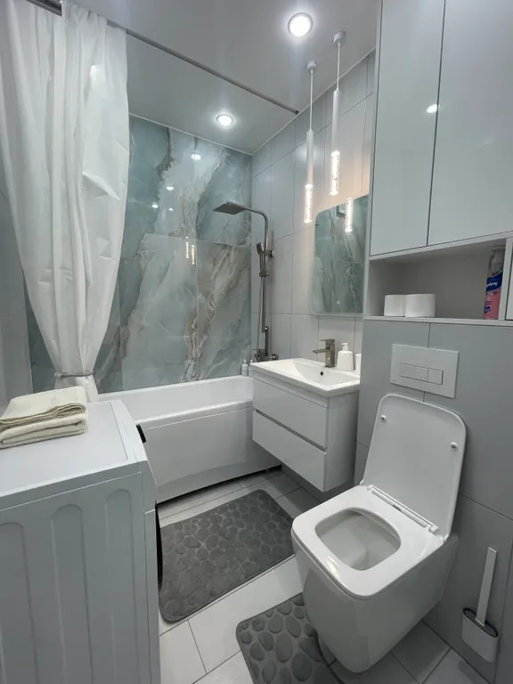 Квартира с дизайнерским ремонтом