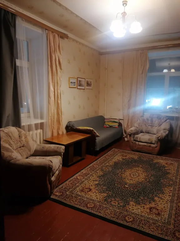 Квартира Просторная квартира с сауной — Кировск