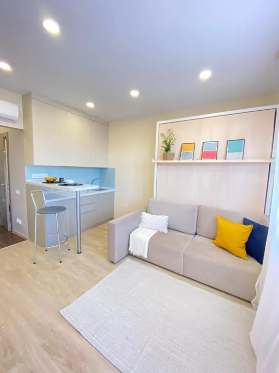 Квартира Квартира Уютная студия с балконом — Сириус