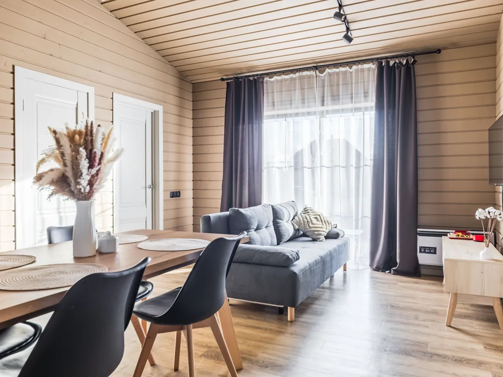 Коттедж Уютный современный дом с чаном вблизи елового леса — Черемыкино