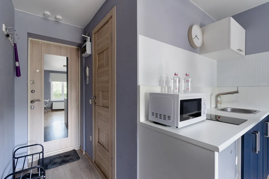 Квартира Квартира Уютная студия в новом Апарт-доме ЖК Селигер — Москва