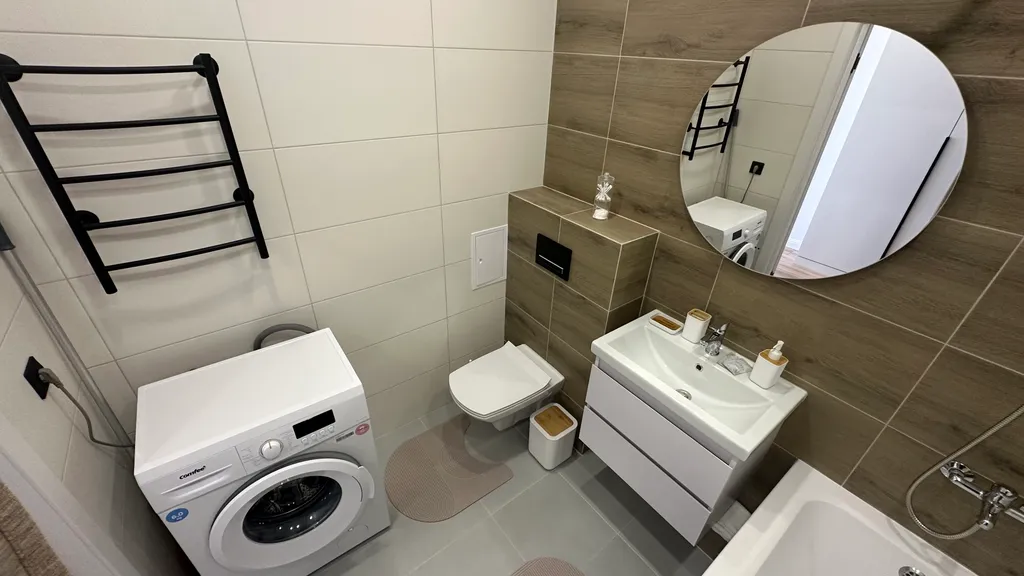 Квартира Квартира Уютная студия с панорамным видом на реку Кубань — Краснодар