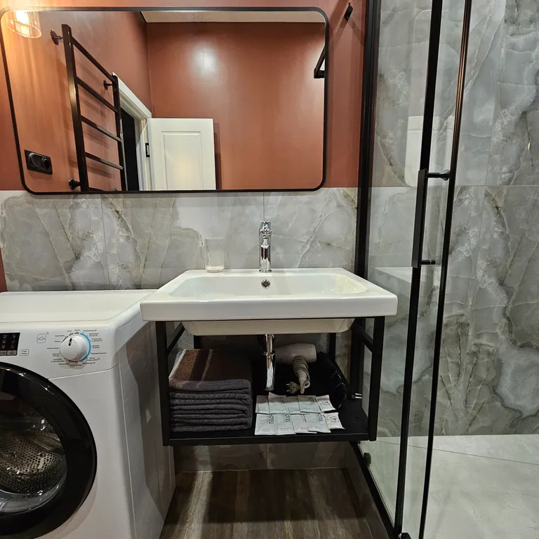 Квартира Квартира Рыбная деревня - студия с кондиционером на набережной — Калининград