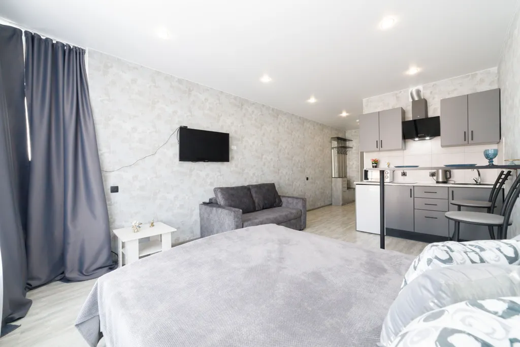 Современная студия в ЖК Аквамарин