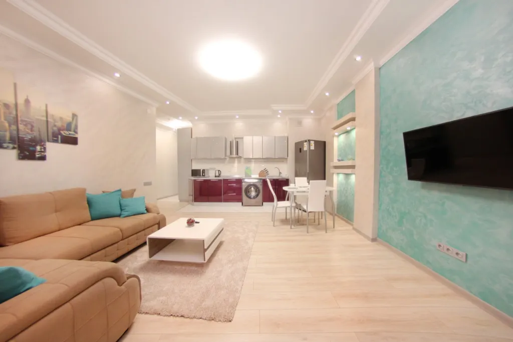 Квартира Уютная двухкомнатная квартира рядом с ТРЦ Мега — Алматы