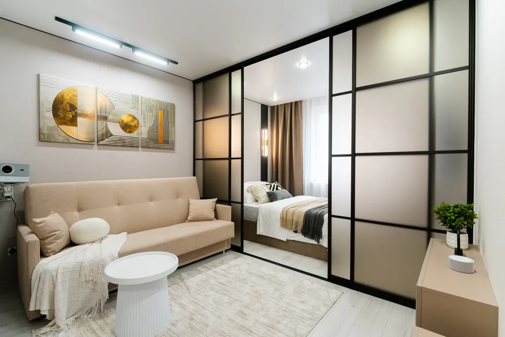 Дизайнерская квартира с кинотеатром