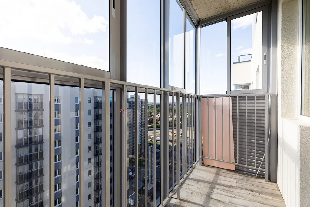 Уютная студия с шикарным видом на город