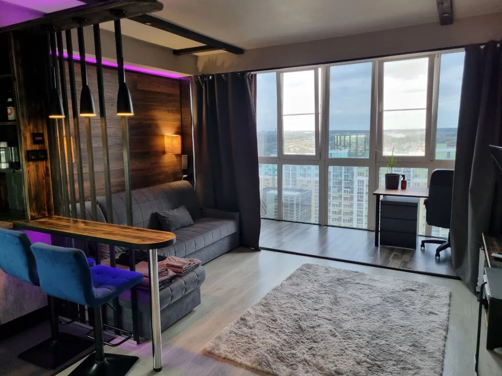 Квартира Квартира с панорамным видом и дизайнерским ремонтом — Сапроново