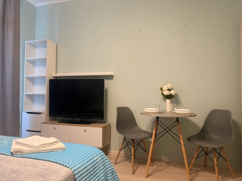 Студия с бесконтактным заселением