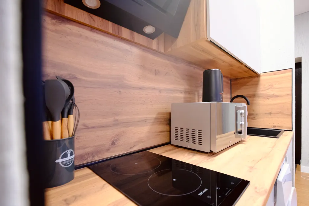 Студия с красивым видом