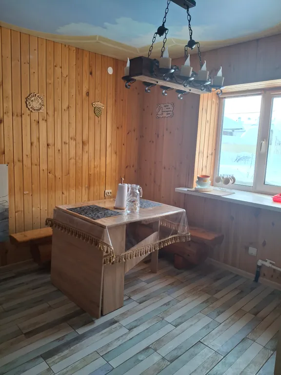 Двухкомнатный деревянный дом