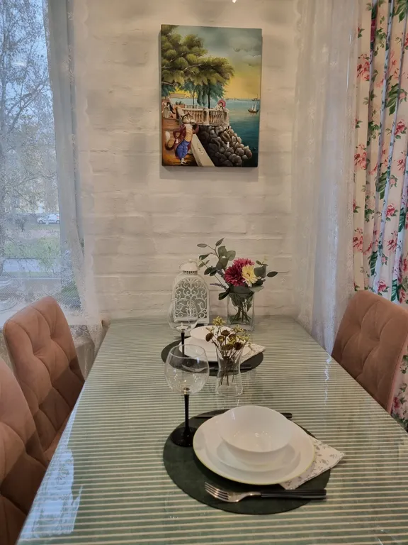 Квартира с видом на собор Святого Петра и Павла