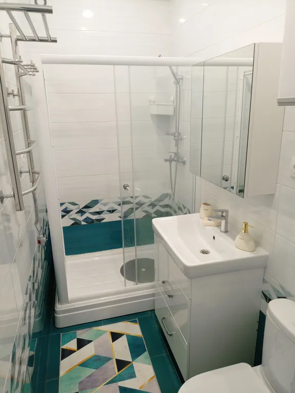 Уютная видовая 2-комнатная квартира у парка и моря