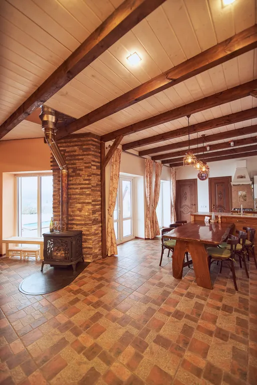 Вилла Lindens Ekopark с видом на гору Стрижамент