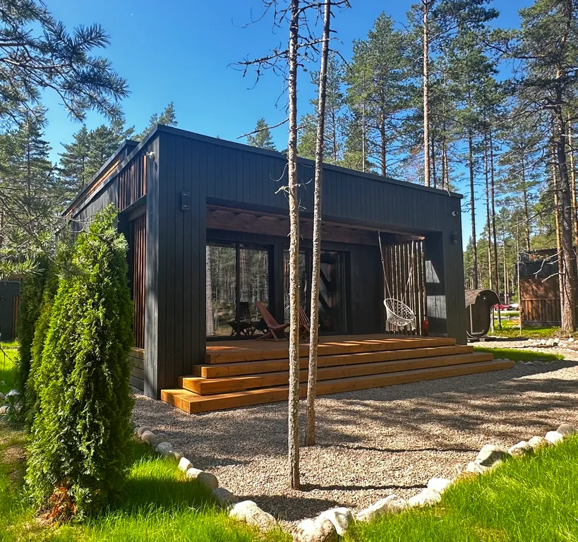 Коттедж Вилла премиум класса в курортном районе у залива — Зеленая Роща