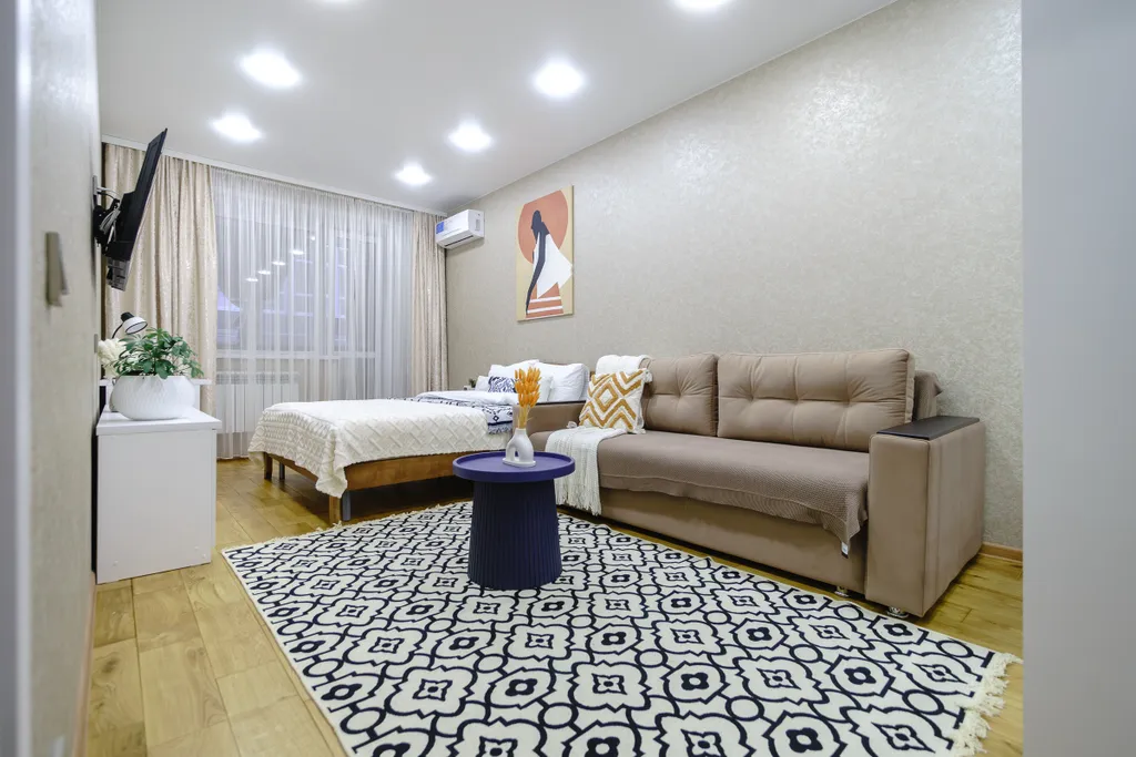 1-комнатная,центр,закрытая парковка ,военный госпиталь