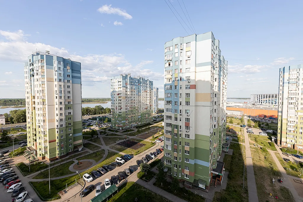 Квартира Просторная квартира с видом на Волгу — Нижний Новгород