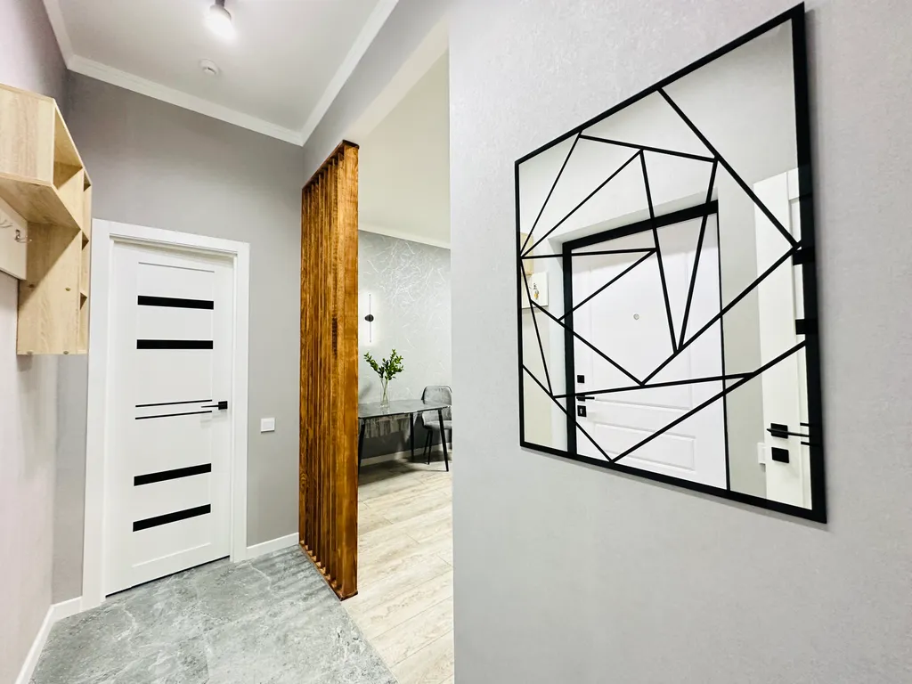 Двухкомнатная квартира с видом на город