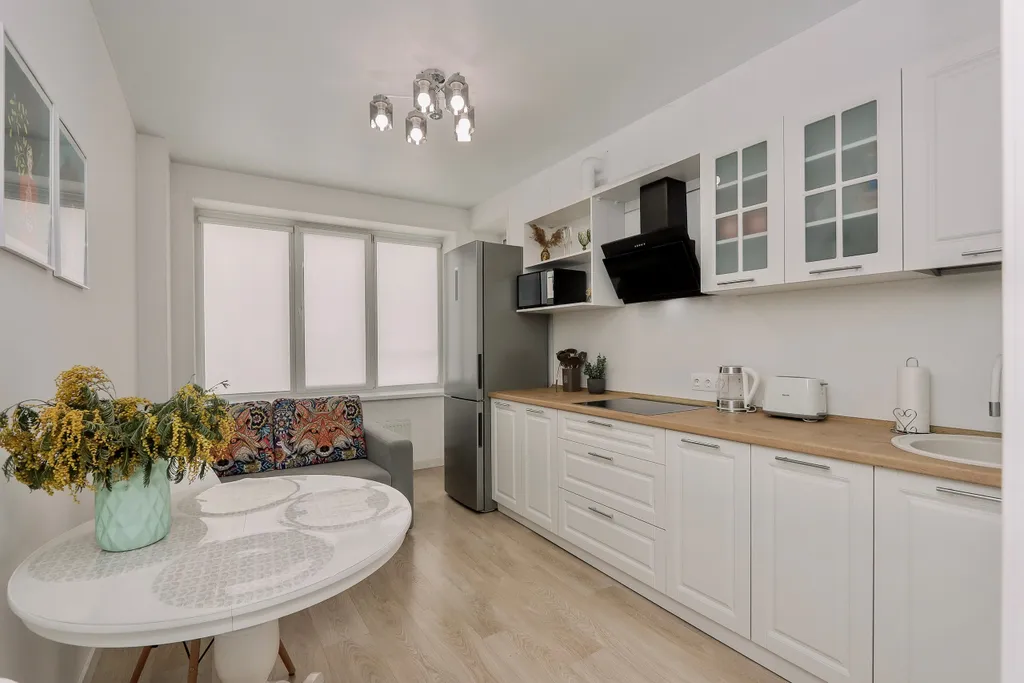 4 Угла: 1К в ЖК Ривьера вблизи набережной пруда, Горького, 151