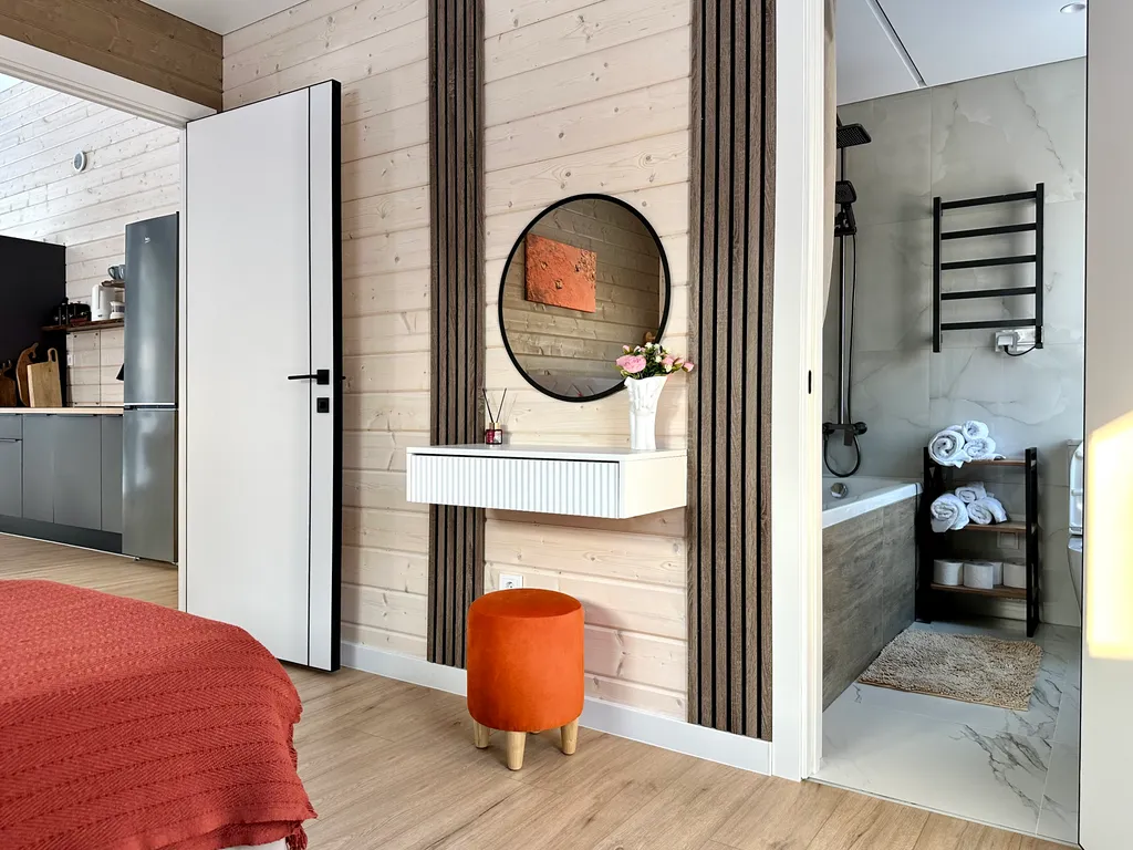 Дом ДАЧА №8 с мастер-спальней и видом на лес