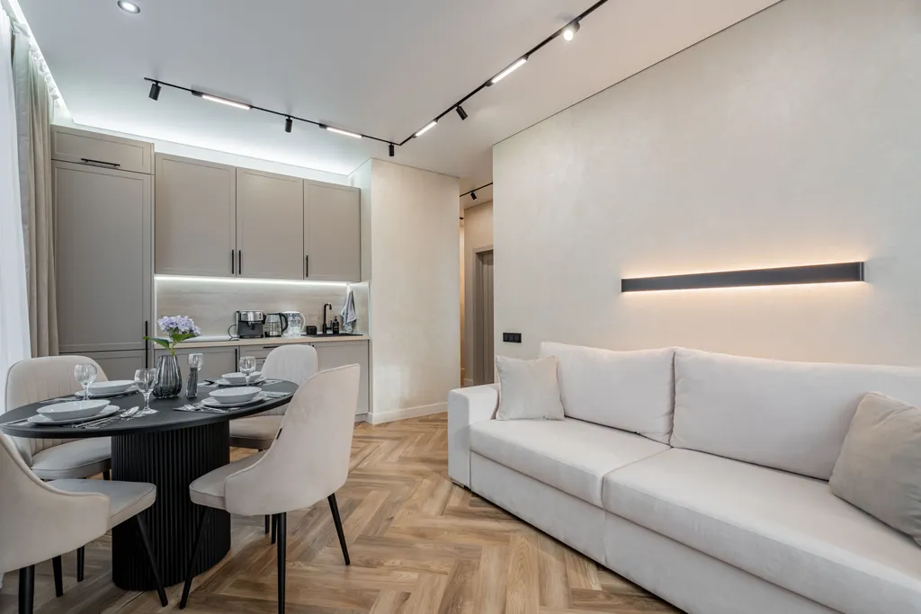 Апартаменты с видом на Кремль у аквапарка с парковкой