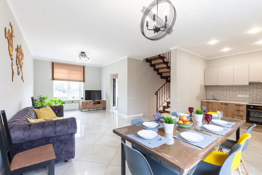 Уютный дом с видом на Волгу