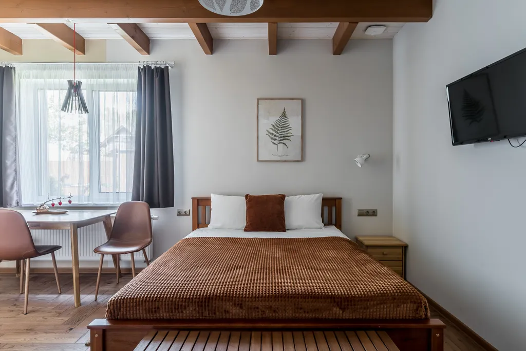 Двухкомнатный номер с завтраком в усадьбе Зубровка