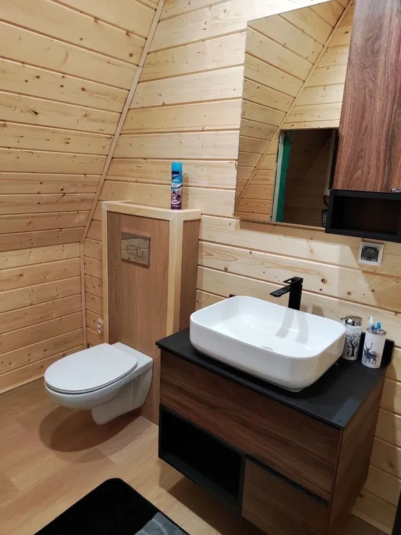 Дом A-frame на Ладожском озере