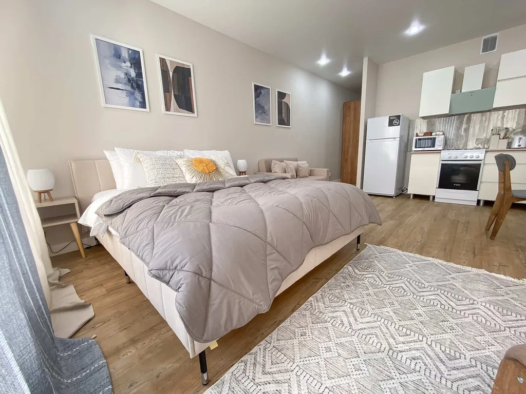 Студия в ЖК Аквамарин на берегу реки