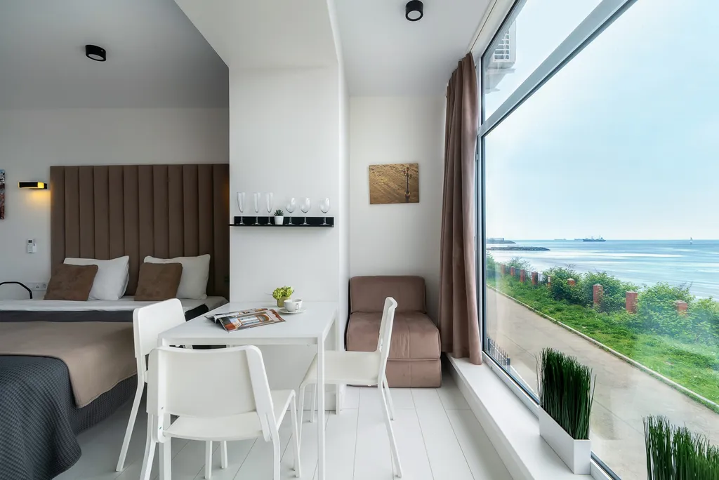 Апартаменты с панорамным видом на море