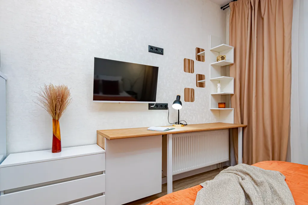 Уютная студия в индустриальном районе