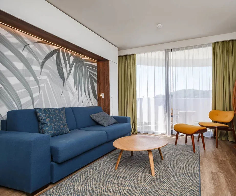 Апартаменты с отдельной спальней в закрытом апарт-отеле 4 *