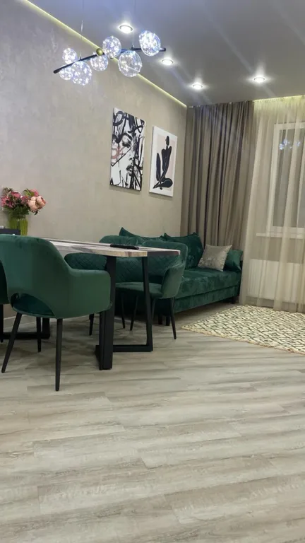 Евротрешка с дизайнерским ремонтом