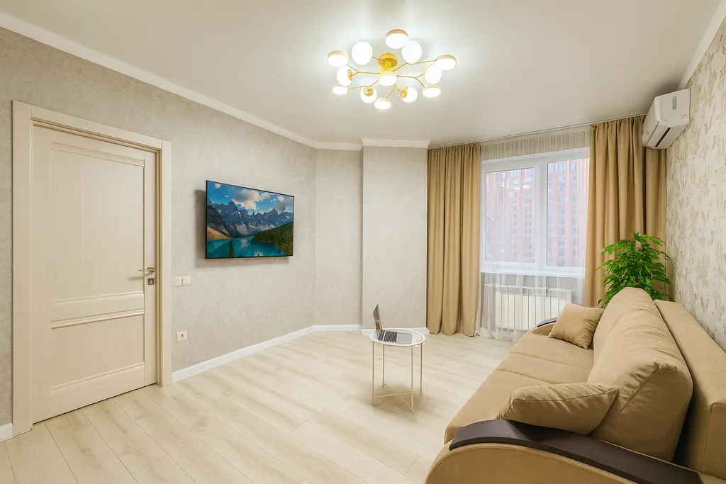 Полноценная двухкомнатная квартира с панорамным видом в сети Livio.su