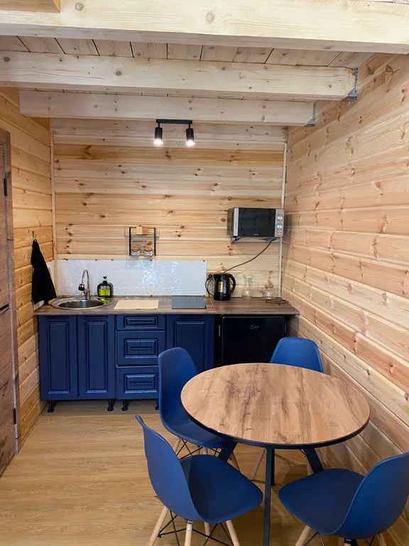 Благоустроенный барнхаус на берегу Катуни