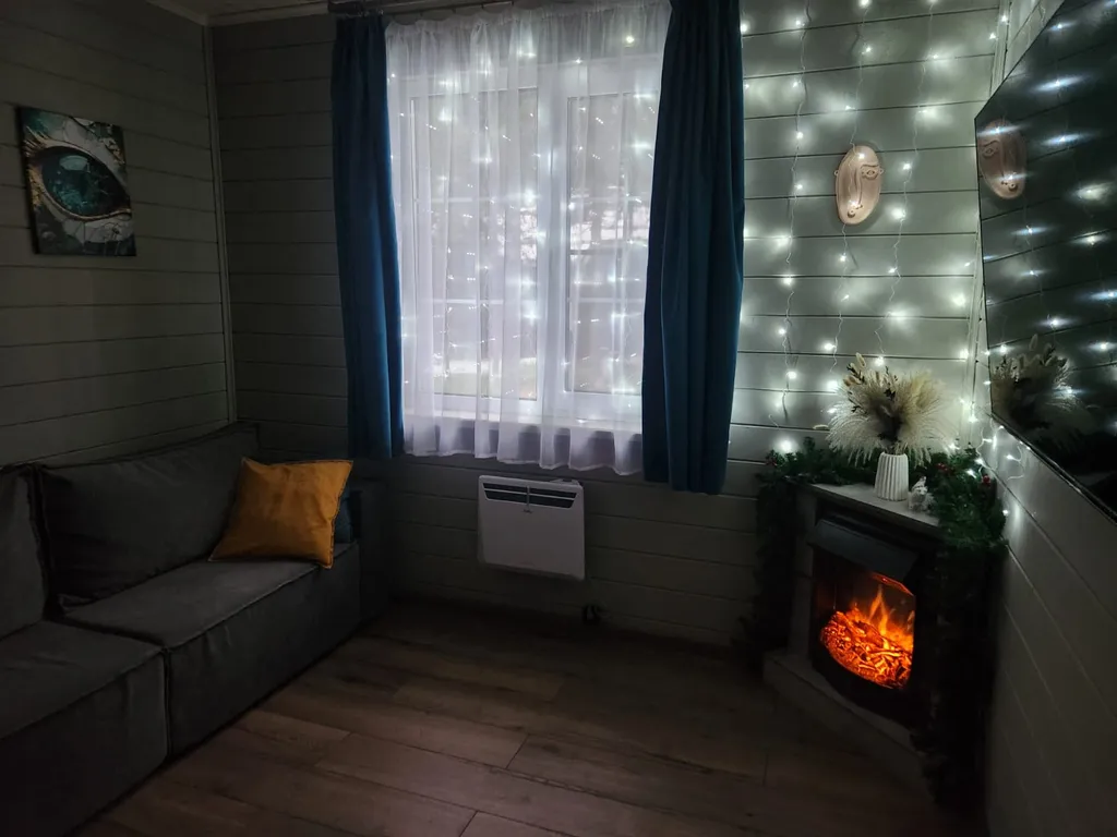 Коттедж Коттедж в Forest House с сауной в лесу — Никулино