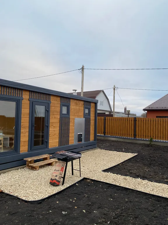 Эко дом в стиле Барн-хаус