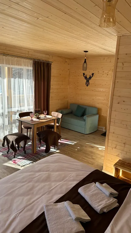 Квартира Студия с балконом и красивым видом — аренда посуточно в Архыз