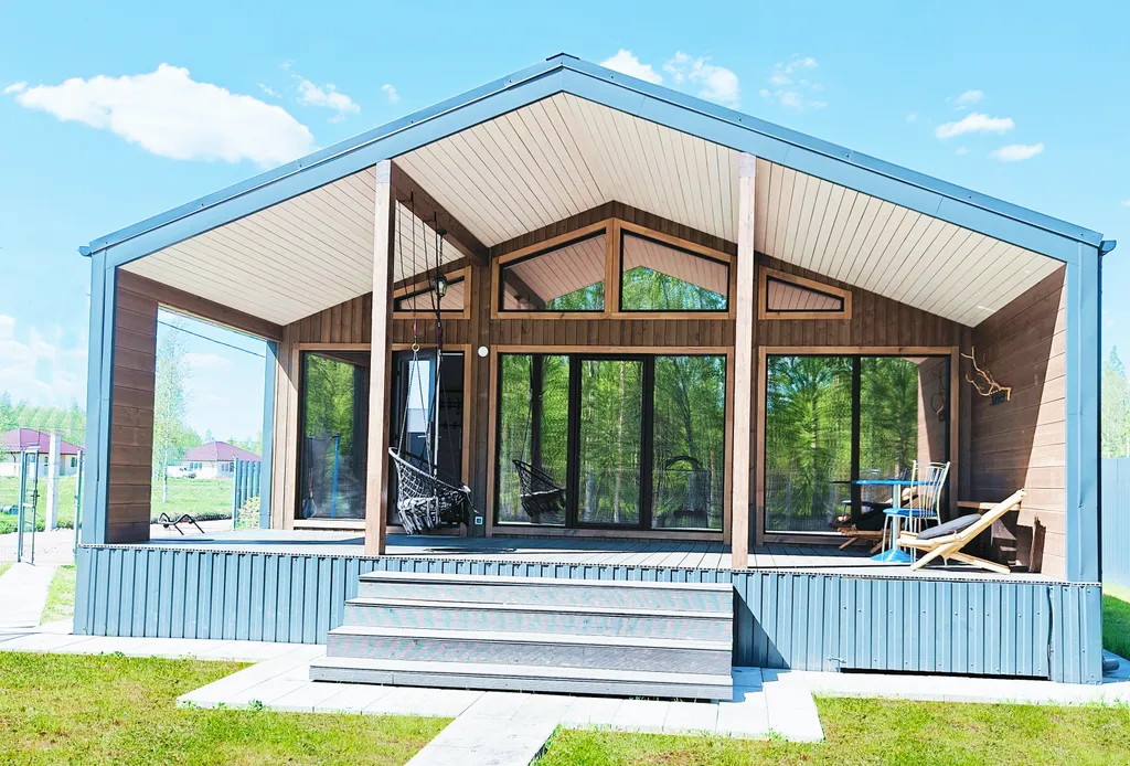 Коттедж Коттедж с сауной у леса — Санкт-Петербург