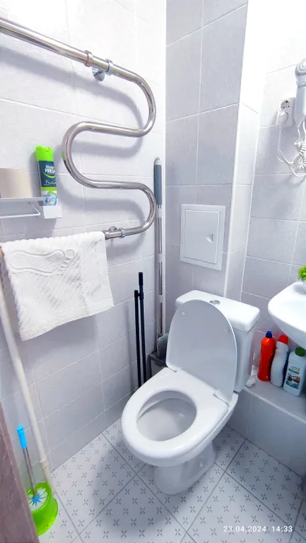 Однокомнатная квартира в центре с новым ремонтом