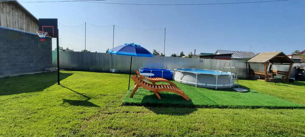 Домик на 4 чел со своей кухней и сан узлом