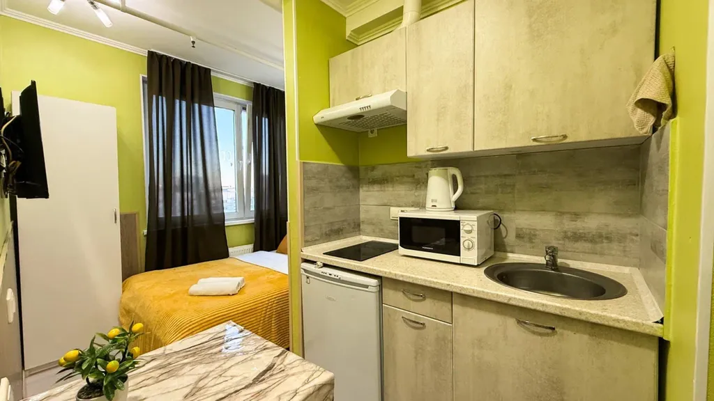 Квартира Квартира Уютная студия в ЖК — Москва