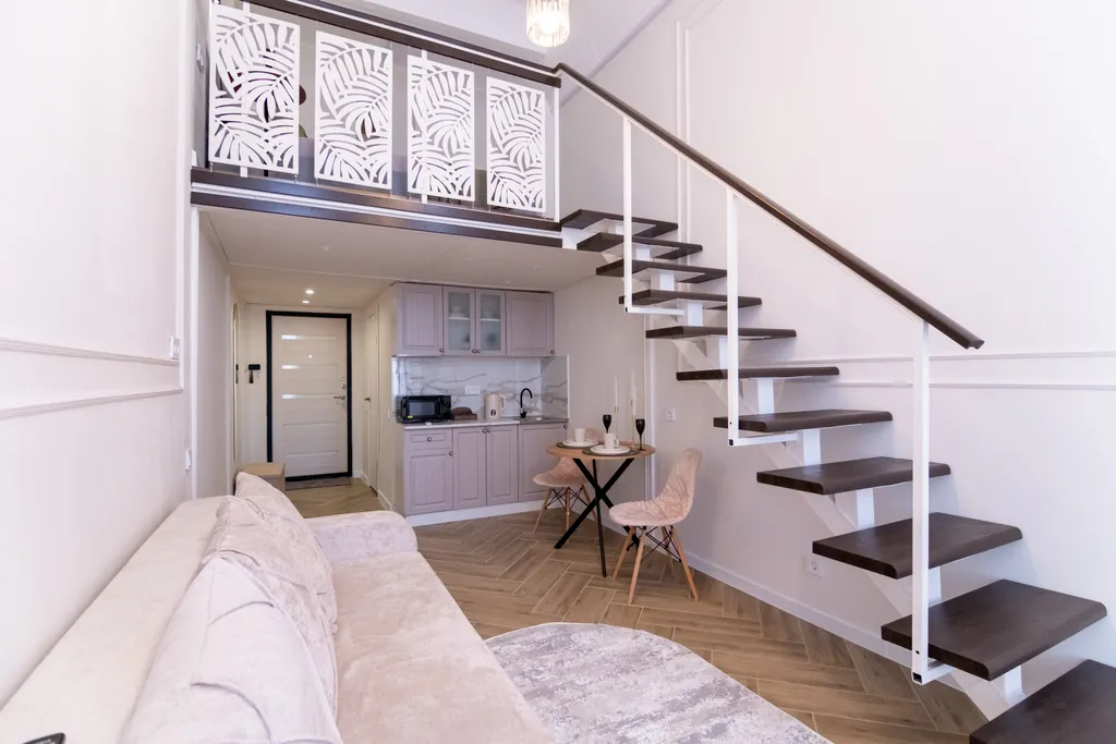 Двухуровневые апартаменты с трендовым ремонтом