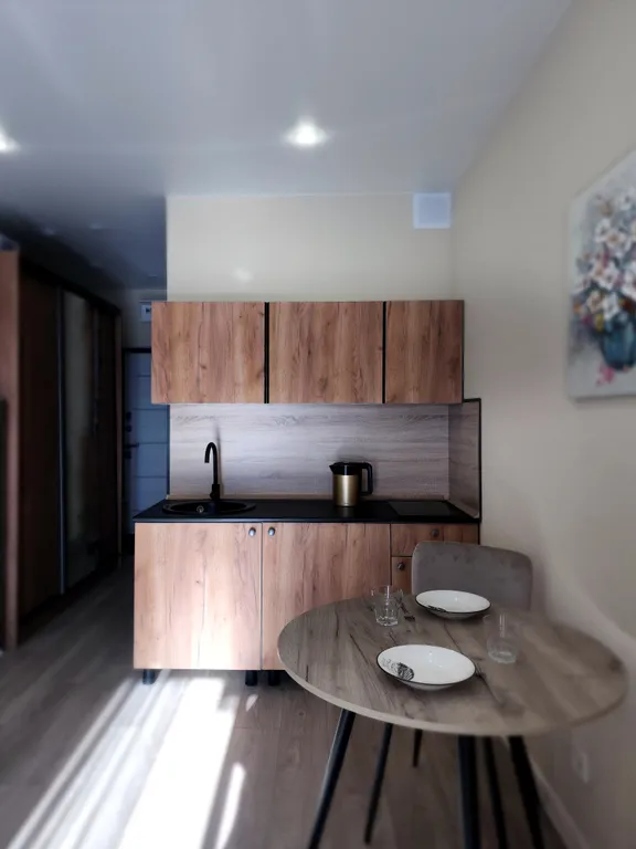 Студия с балконом