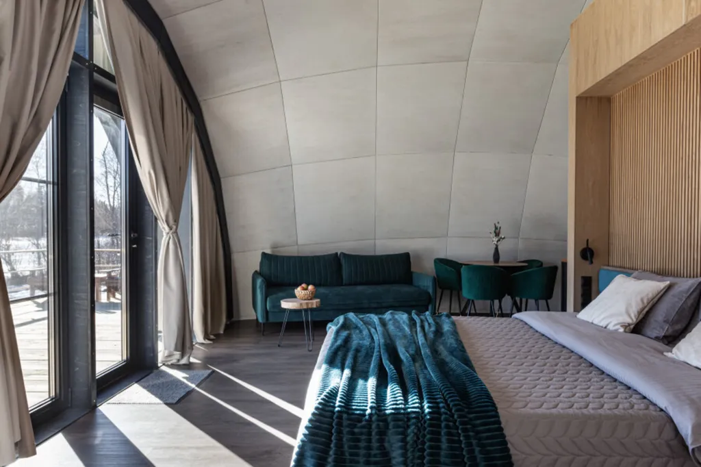 Лодж с купелью