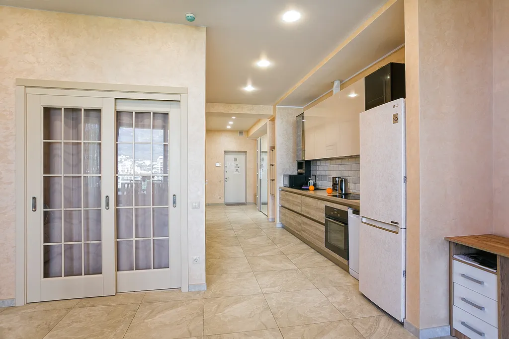 Апартамент и терраса с сумасшедшим видом на море в Приморском парке