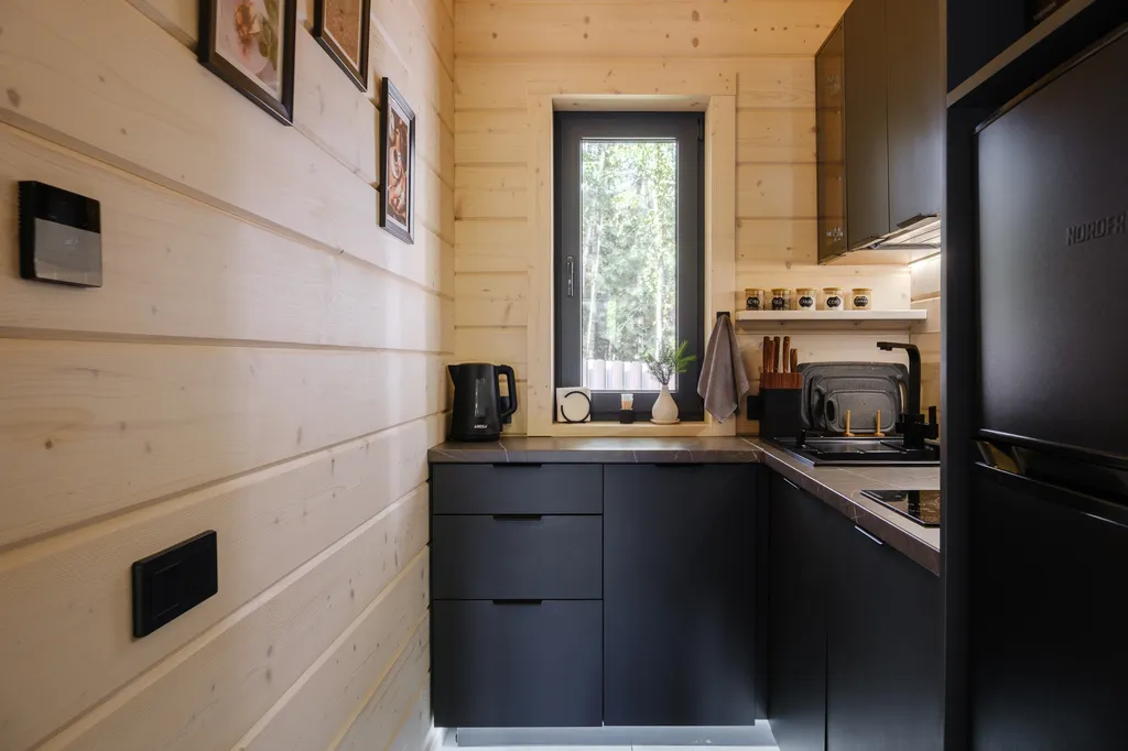 Эстетичное шале в лесу с безлимитом на баню и купель