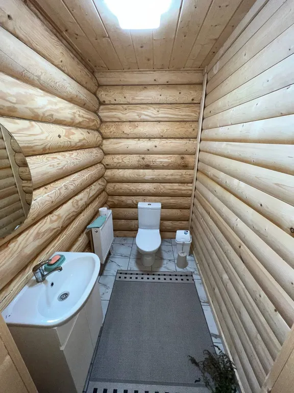 Большой коттедж на побережье озера Тосканка