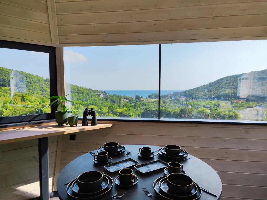 Коттедж Оригинальный дом на высоте — Бжид