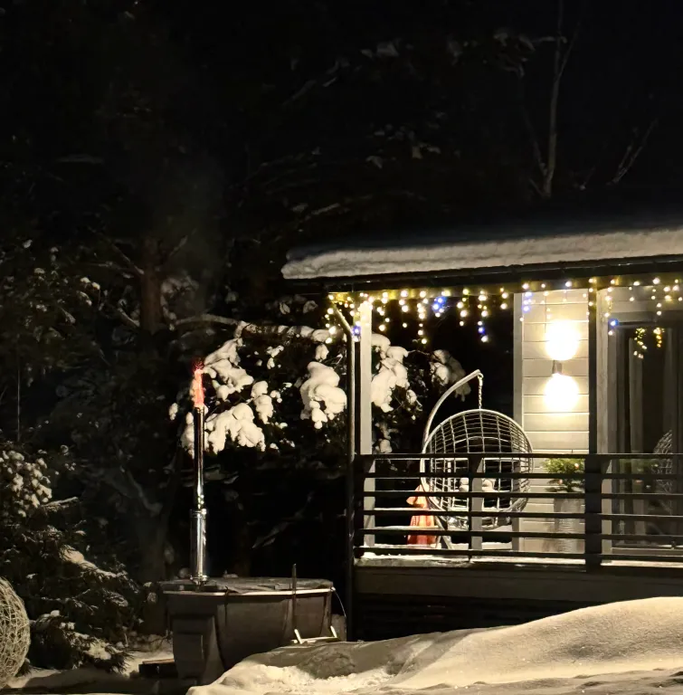 Коттедж вблизи Игоры с банным чаном